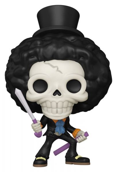One Piece Funko POP! Animation Vinyl Figur Brook (Refresh) 9 cm