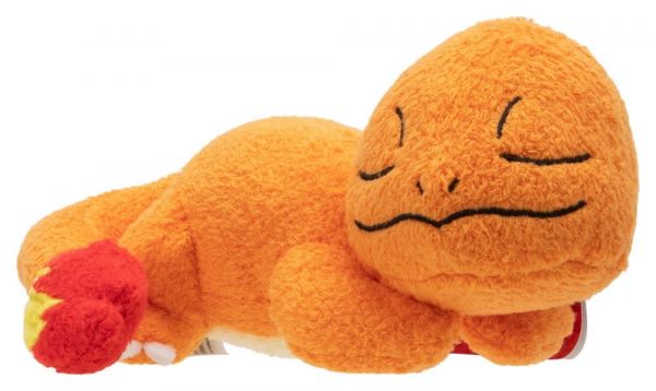 Pokémon Schlafende Plüschfigur Glumanda 12cm