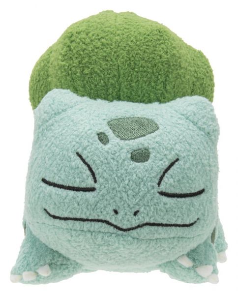 Pokémon Schlafende Plüschfigur Bisasam 12cm