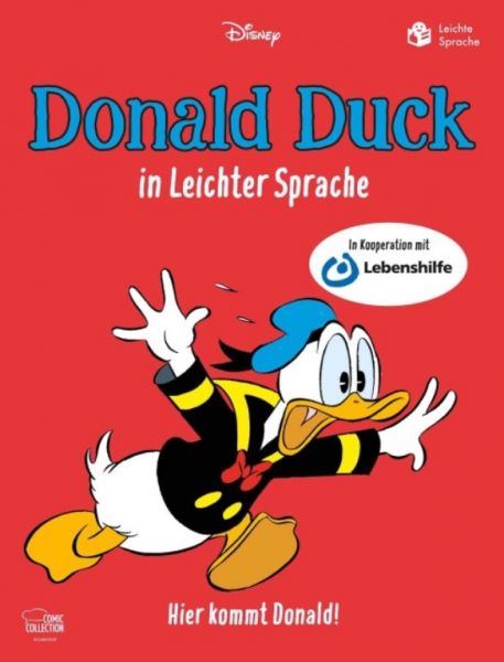 Donald Duck in Leichter Sprache Hier kommt Donald!