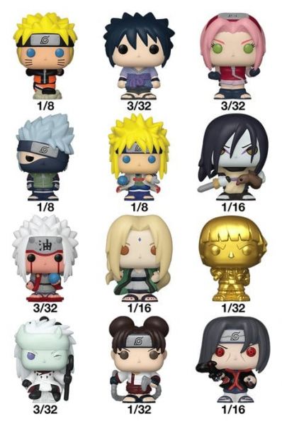 Naruto Bitty POP! Single Vinyl Figur Blind Bag
