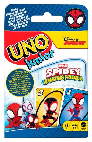 Spidey & His Amazing Friends UNO Junior Kartenspiel
