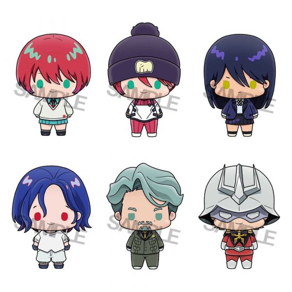 Mobile Suit Gundam GQuuuuuuX Blind Box Chokorin Mascot Series Sammelfigur 5 cm