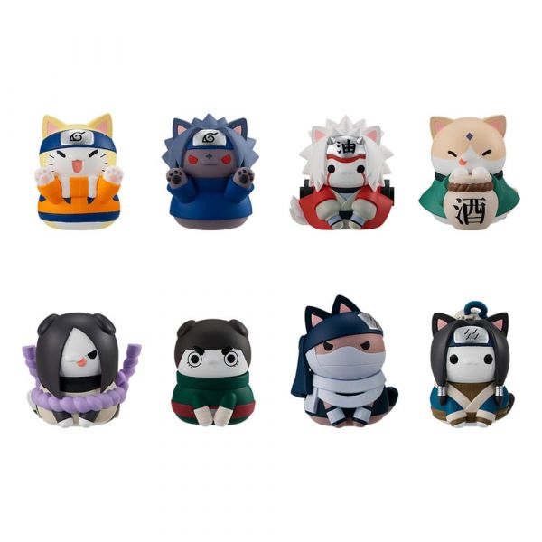 Naruto Shippuden Blind Box Mega Cat Project Nyaruto! Sammelfigur Come here Sasuke-kun 3 cm