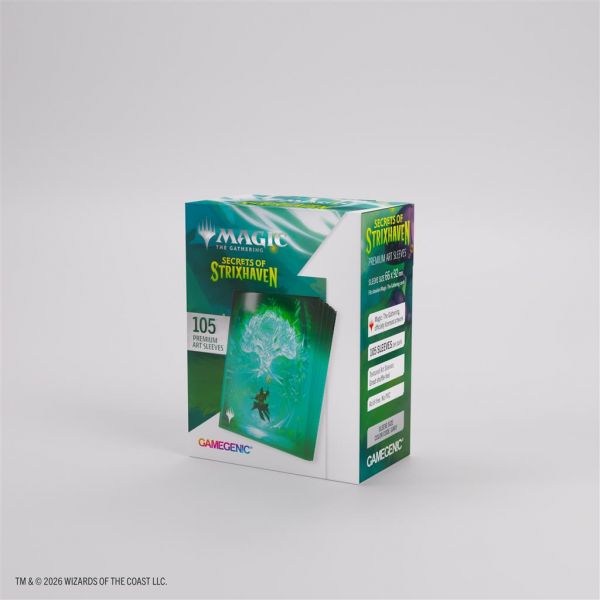 Gamegenic Premium Art Sleeves Standardgröße Magic: The Gathering Secrets of Strixhaven Forest (105 Stück)
