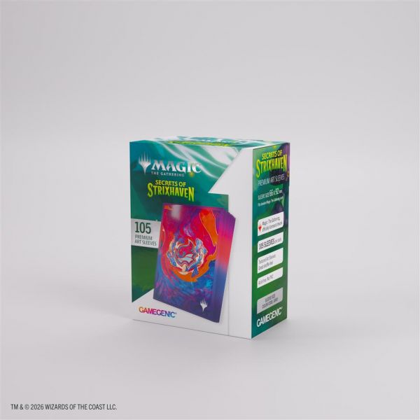 Gamegenic Premium Art Sleeves Standardgröße Magic: The Gathering Secrets of Strixhaven Prismari (105 Stück)