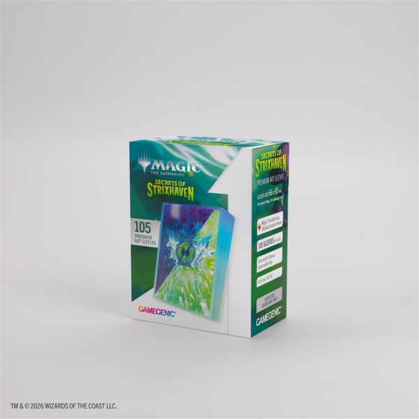 Gamegenic Premium Art Sleeves Standardgröße Magic: The Gathering Secrets of Strixhaven Quandrix (105 Stück)