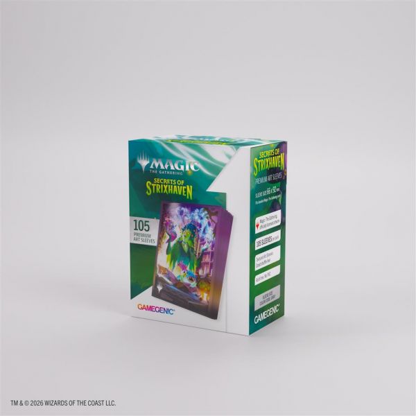 Gamegenic Premium Art Sleeves Standardgröße Magic: The Gathering Secrets of Strixhaven Dina, Essence Brewer (105 Stück)
