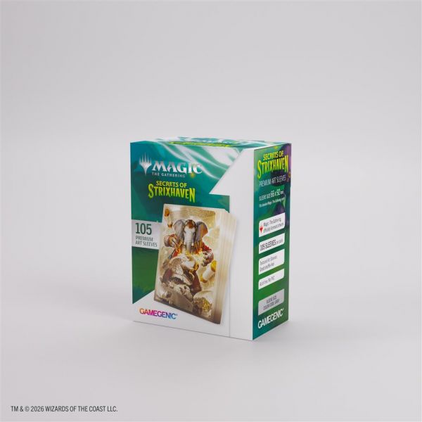 Gamegenic Premium Art Sleeves Standardgröße Magic: The Gathering Secrets of Strixhaven Quintorius, History Chaser (105 Stück)
