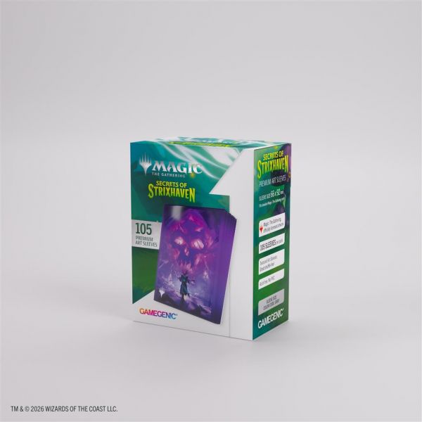 Gamegenic Premium Art Sleeves Standardgröße Magic: The Gathering Secrets of Strixhaven Swamp (105 Stück)