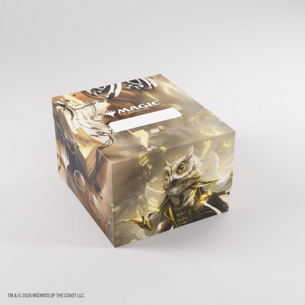 Gamegenic Soft Crate XL für 100+ Karten Sideloading Magic: The Gathering Secrets of Strixhaven Stirring Hopesinger/Inkling Token