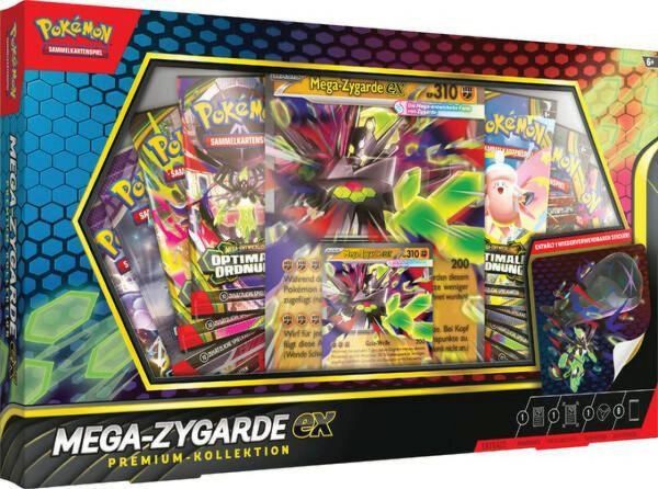 Pokémon Mega-Entwicklung Premium-Kollektion Mega-Zygarde ex