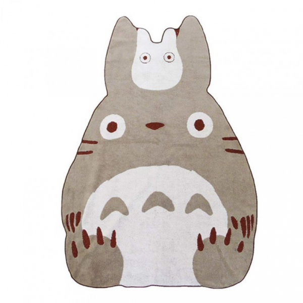Mein Nachbar Totoro Handtuch grauer Totoro Silhouette 80 x 115 cm