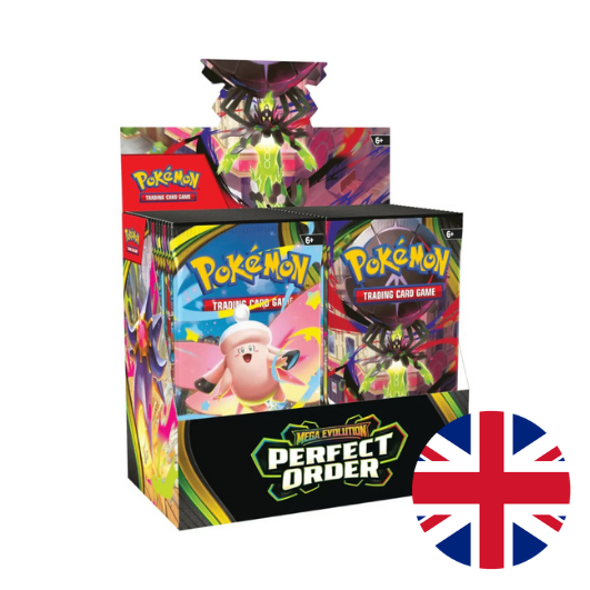 Pokémon Mega Evolution 03 Perfect Order Booster Display englisch