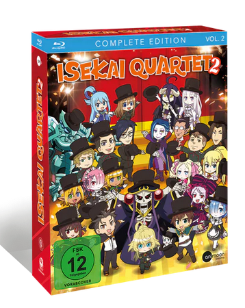 Isekai Quartet 2. Staffel Gesamtausgabe Blu-ray