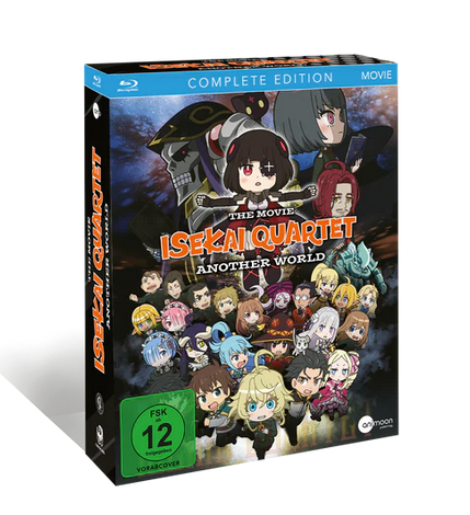 Isekai Quartet Another World The Movie Blu-ray