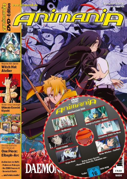 Animania mit DVD 03/2026 (Mai/Juni/Juli)