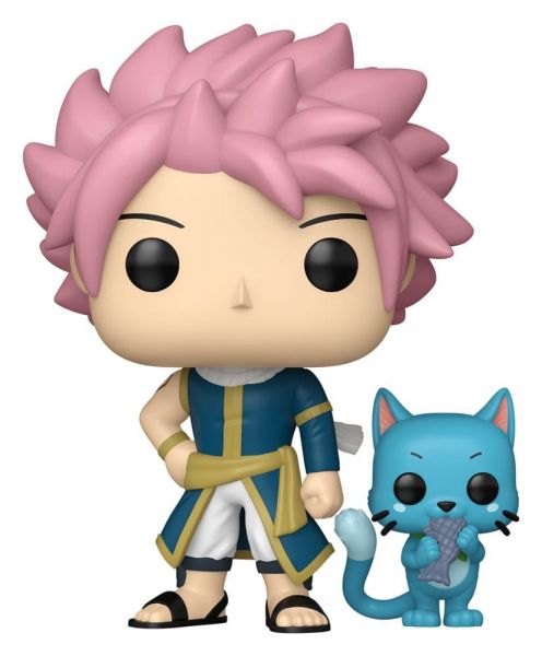 Fairy Tail-100 Years Quest Funko POP! Animation Vinyl Figur Natsu & Happy 9 cm