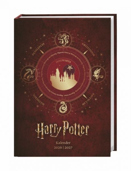 Harry Potter 17-Monats-Kalenderbuch A5 2027
