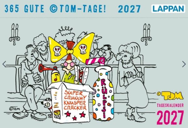 365 GUTE (c)TOM-TAGE! 2027 Tageskalender