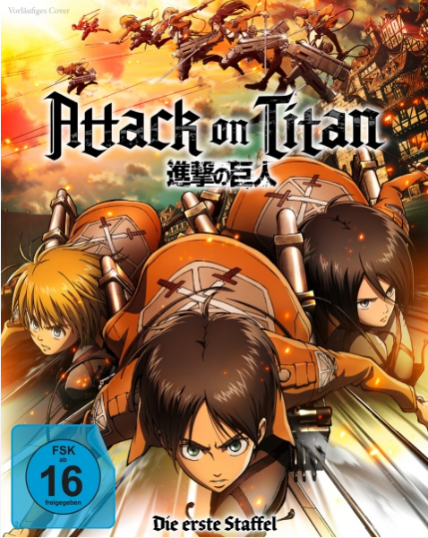 Attack on Titan Gesamtausgabe Staffel 1 Blu-ray