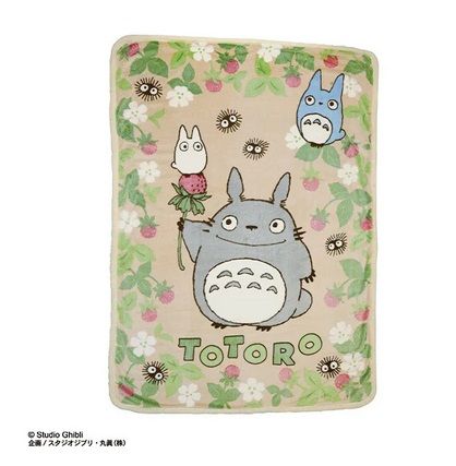 Mein Nachbar Totoro Decke Totoro Strawberry 200x140 cm