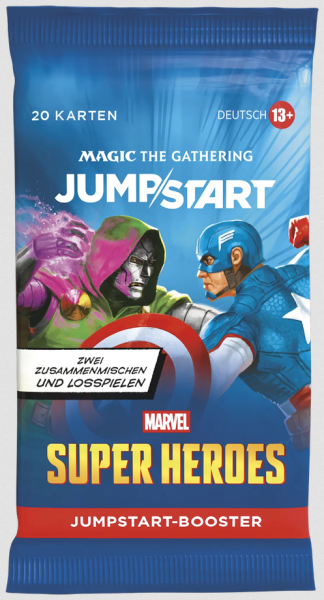 Magic the Gathering Marvel Super Heroes Jumpstart Booster deutsch