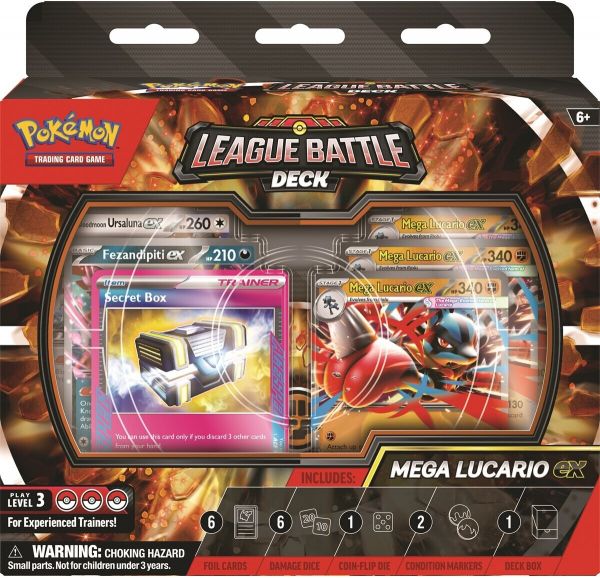 Pokémon Liga-Kampfdeck Mega-Lucario ex