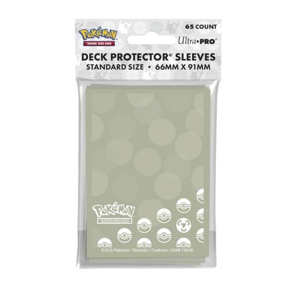 Ultra Pro Deck Protector Hüllen Standardgröße Pokémon Metal Type (65 Stück)