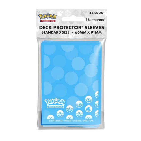 Ultra Pro Deck Protector Hüllen Standardgröße Pokemon Energy Water (65 Stück)