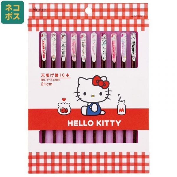 Hello Kitty Essstäbchen 10er Set