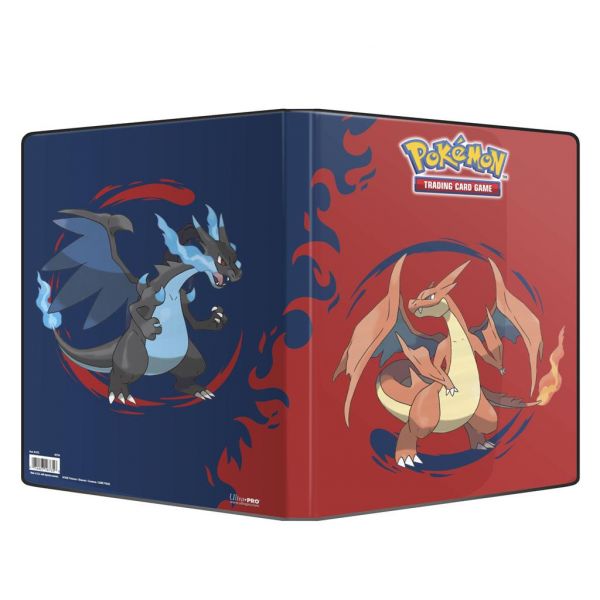 Ultra Pro 9-Pocket Kartenalbum Pokémon Mega Charizard X und Mega Charizard Y