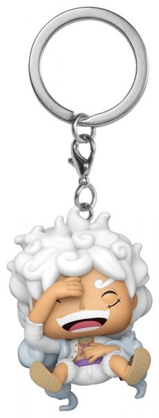 One Piece Pocket Funko POP! Vinyl Schlüsselanhänger Luffy Gear 5 4 cm