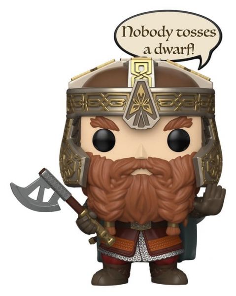 Der Herr der Ringe Funko POP! Vinyl Figur Gimli 9 cm