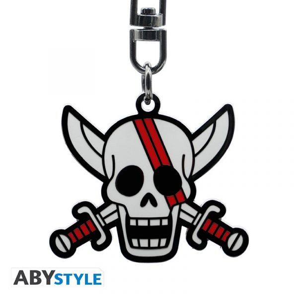 One Piece Schlüsselanhänger Totenkopf Shanks
