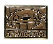 Mein Nachbar Totoro Pin Totoro Lächelnd gold