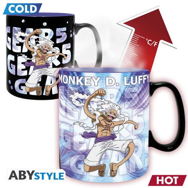 One Piece Tasse Gear 5th mit Thermoeffekt