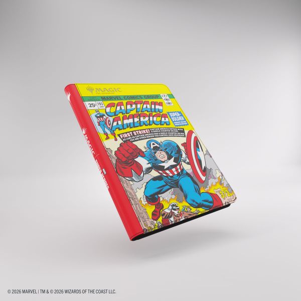 Gamegenic 18-Pocket Zip-Up Album Kartenmappe Magic: The Gathering Captain America/Black Panther