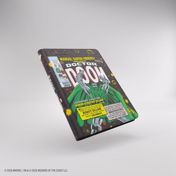 Gamegenic 18-Pocket Zip-Up Album Kartenmappe Magic: The Gathering Doctor Doom/Spider-Man