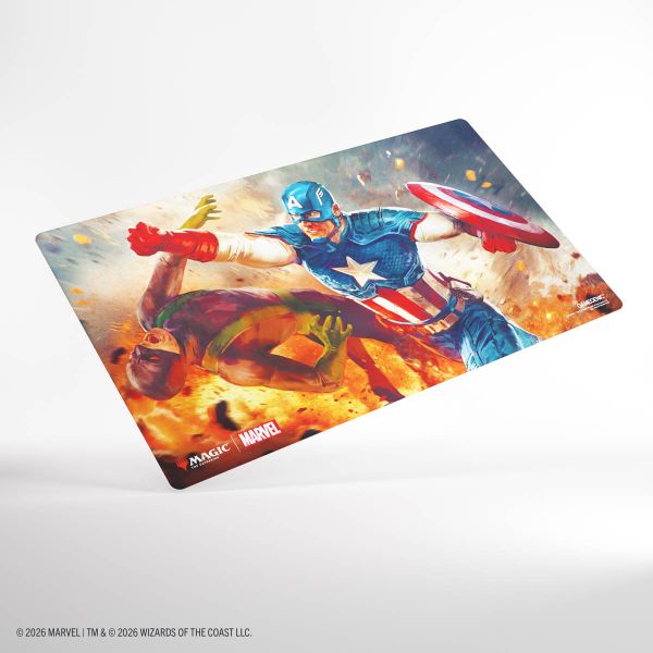 Gamegenic Prime Spielmatte Magic: The Gathering Captain America, Super-Soldier