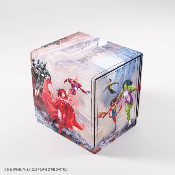 Gamegenic Sidekick PRO XL Deckbox für 100+ Karten Magic: The Gathering Marvel Super Heroes