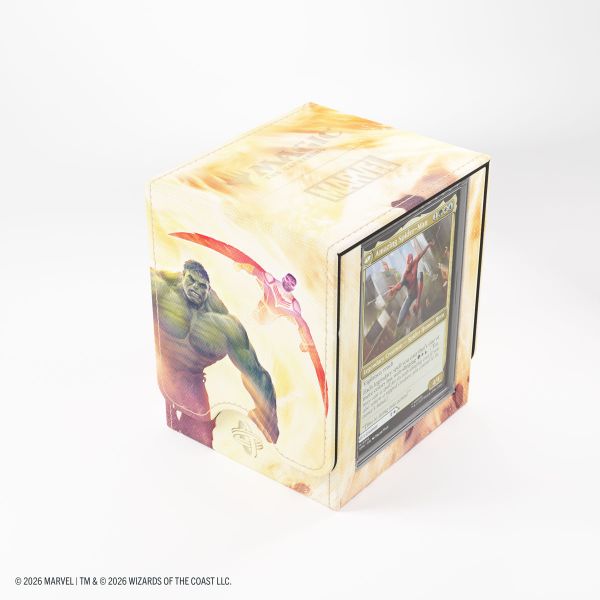 Gamegenic Squire Plus XL Deckbox für 100+ Karten Magic: The Gathering Marvel Super Heroes Door of Destinies