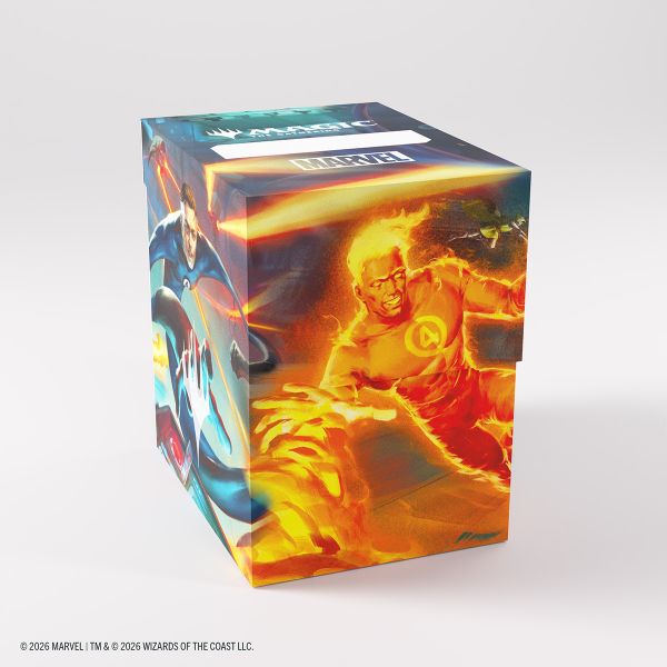 Gamegenic Soft Dynacrate XL Deckbox für 100+ Karten Magic: The Gathering Marvel Super Heroes The Fantastic Four Unleashed