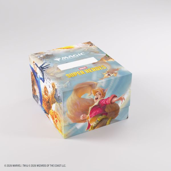 Gamegenic Soft Crate XL Sideloading Deckbox für 100+ Karten Magic: The Gathering Marvel Super Heroes The Fantastic Four/Go Nuts!