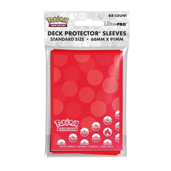 Ultra Pro Deck Protector Hüllen Standardgröße Pokemon Energy Fire (65 Stück)