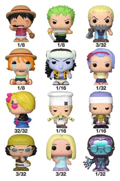 One Piece Bitty POP! Single Vinyl Figur 2,5cm Blind Bag