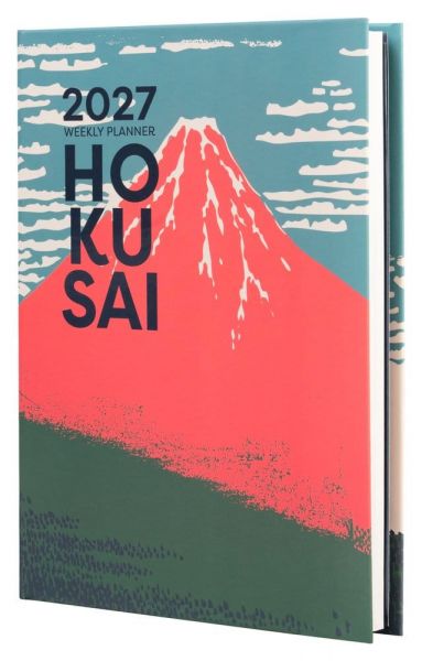 Hokusai Akademischer Planer 2026/27 A5 (Englische Version)