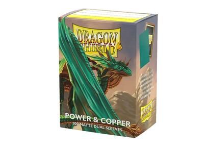 Dragon Shield Dual Matte Hüllen Standardgröße Power & Copper (100 Stück)