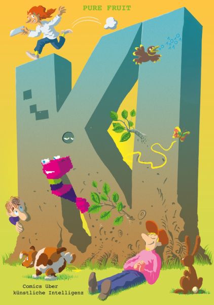 KI Comics über künstliche Intelligenz (Graphic Novel)