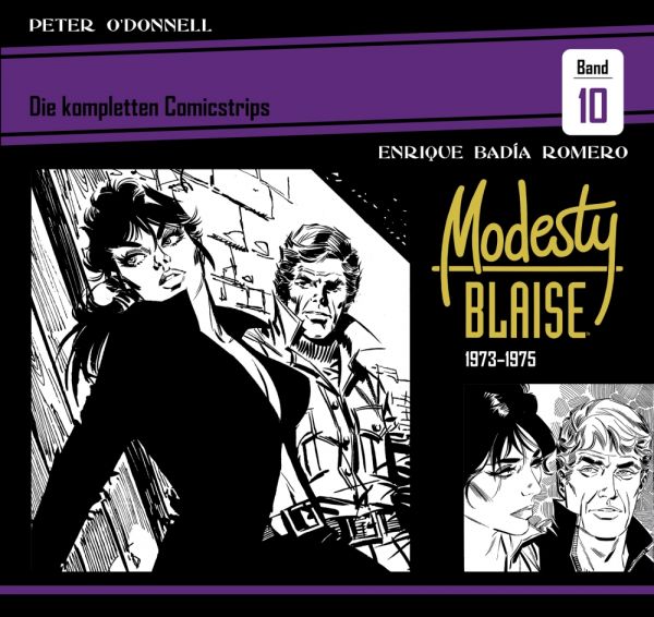 Modesty Blaise 10 Die kompletten Comicstrips 1973 - 1975
